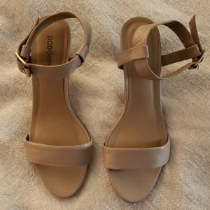Nude BCBGeneration heels (Tote 3)